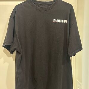 2019 WWE Crew Black Graphic Short-Sleeve Tee